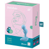 Satisfyer - Application De Plug Vibrant Deep Diver Bleu
